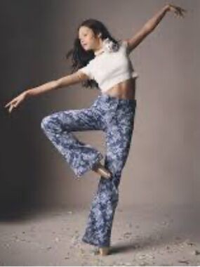LoveShackFancy X GAP floral jeans size 26/2